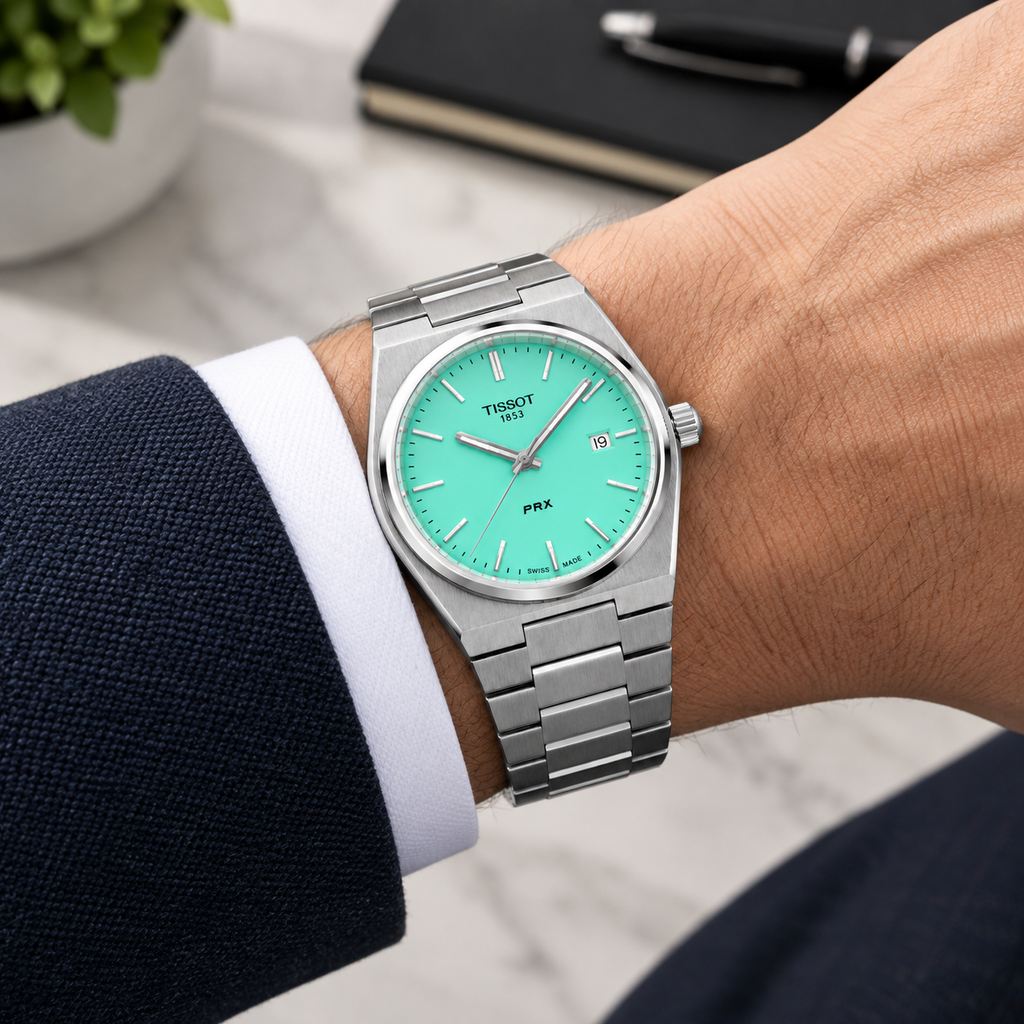 Tissot Men’s Luxury Watch – Stainless Steel Wristwatch