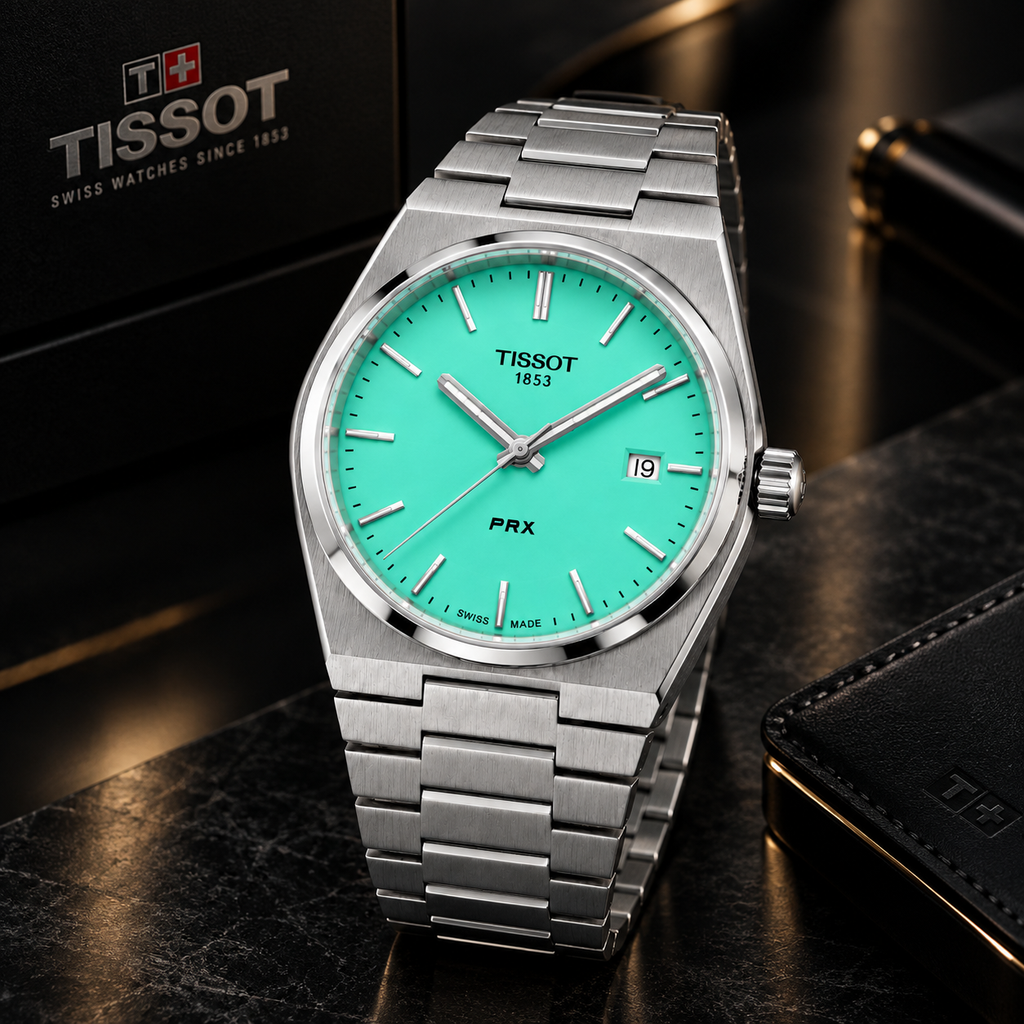 Tissot Men’s Luxury Watch – Stainless Steel Wristwatch