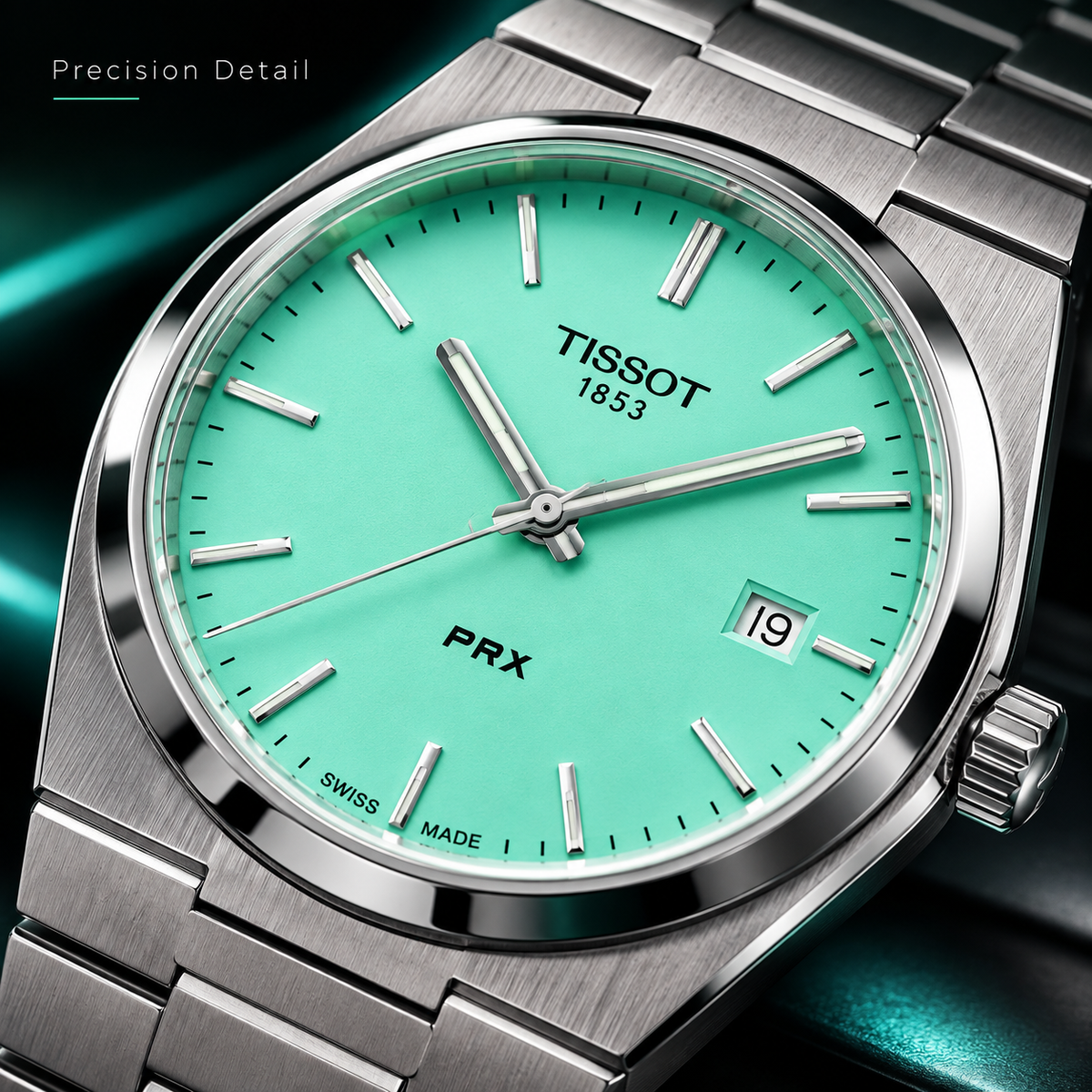 Tissot Men’s Luxury Watch – Stainless Steel Wristwatch