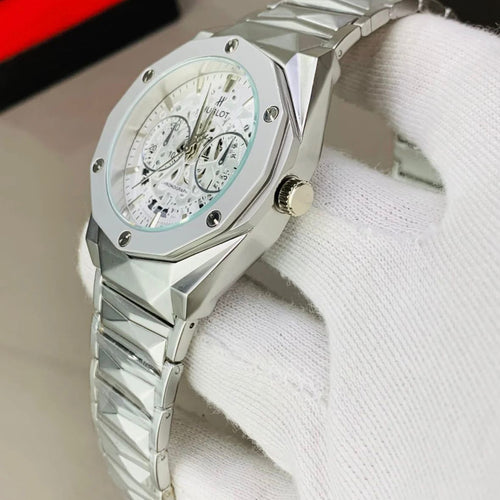 Luxury Chronograph Watch – Stainless Steel Wristwatch