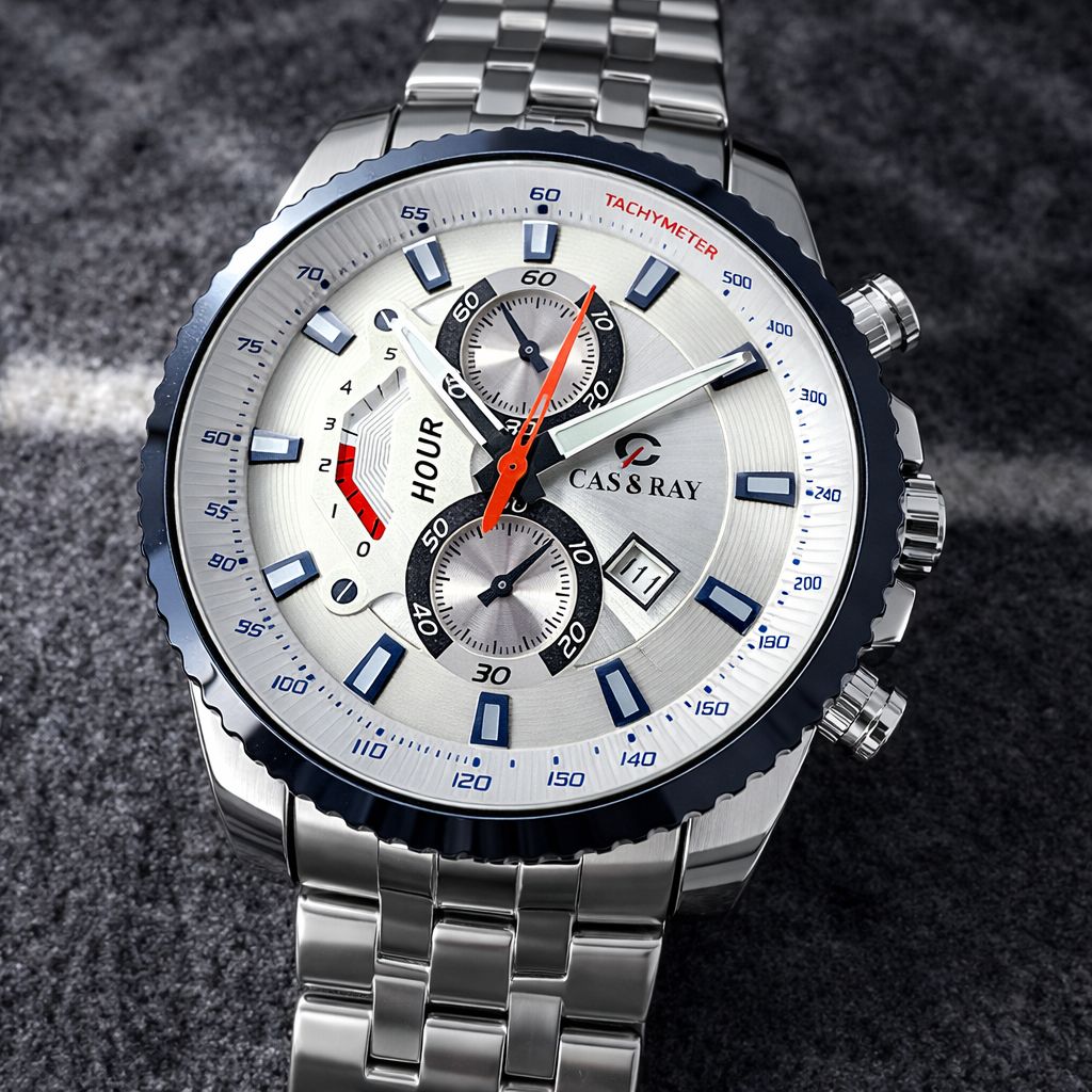 Men’s Luxury Watch – Stainless Steel Wristwatch