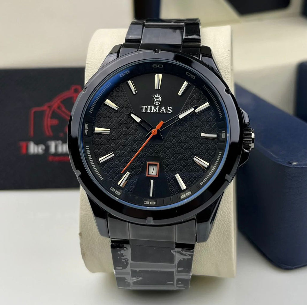 Stainless Steel Men’s Luxury Watch – Stainless Steel Wristwatch