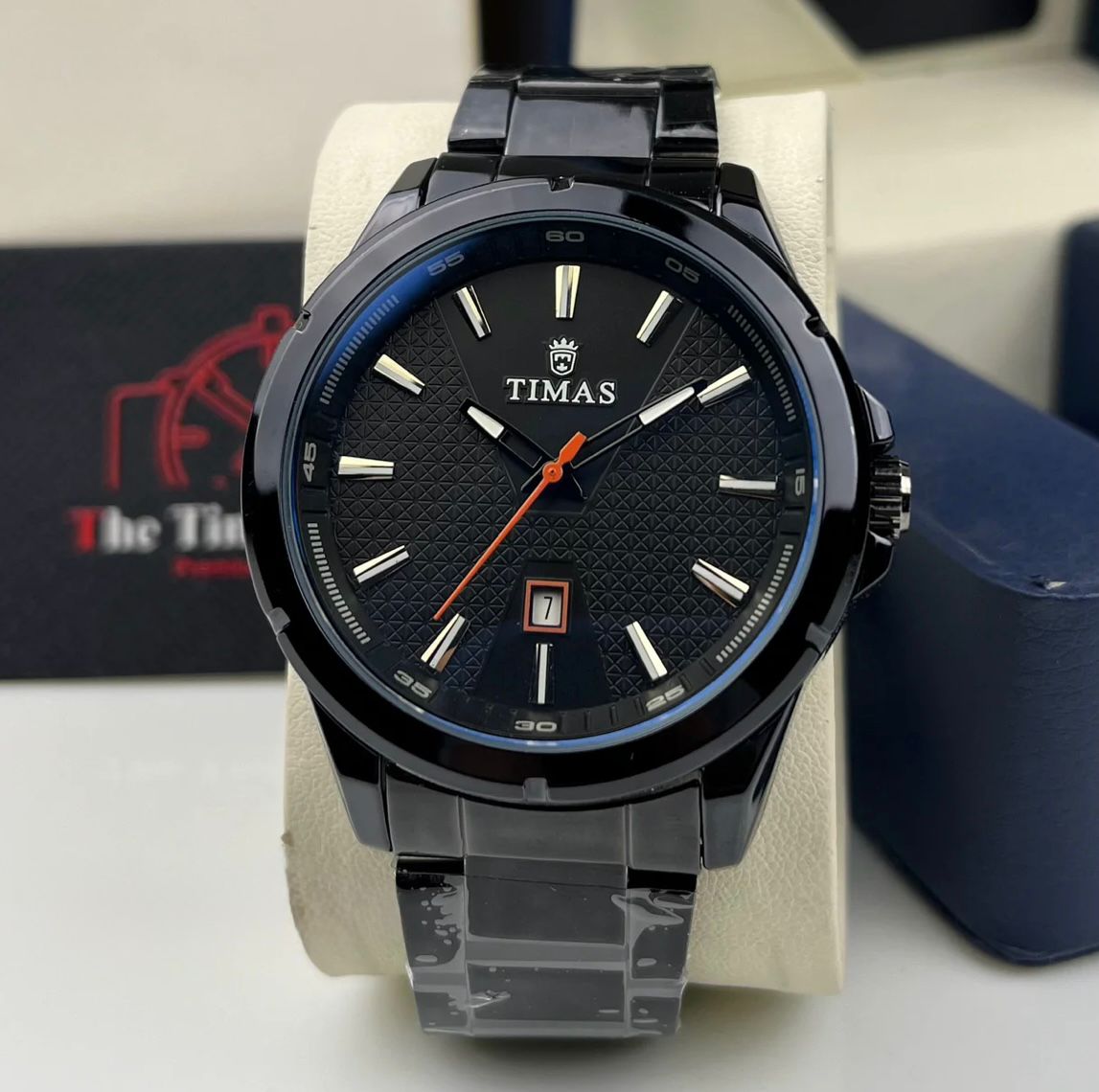 Stainless Steel Men’s Luxury Watch – Stainless Steel Wristwatch