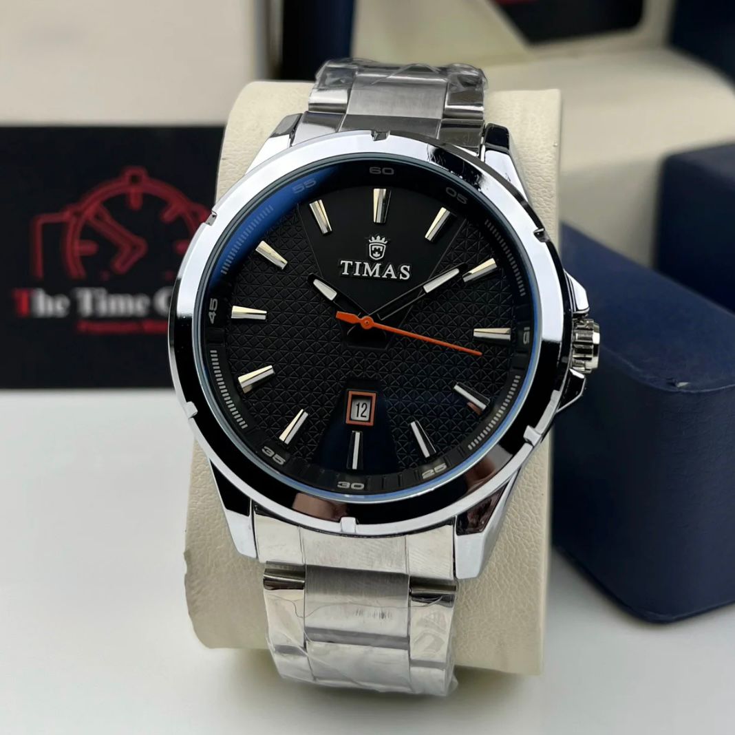 Stainless Steel Men’s Luxury Watch – Stainless Steel Wristwatch