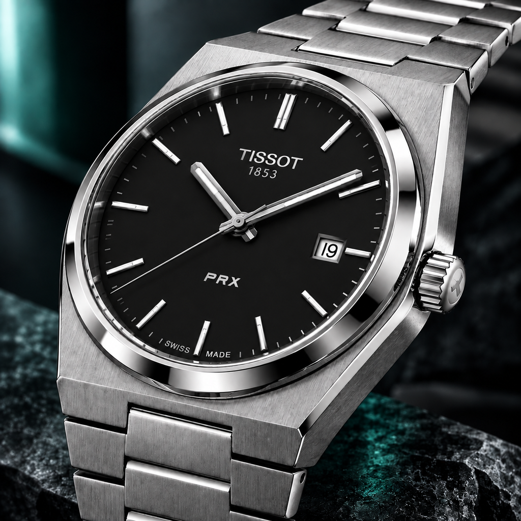 Tissot Men’s Luxury Watch – Stainless Steel Wristwatch