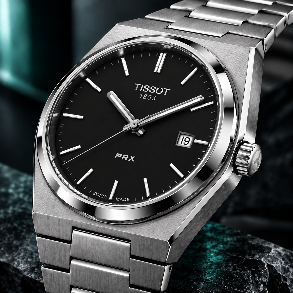 Tissot Men’s Luxury Watch – Stainless Steel Wristwatch