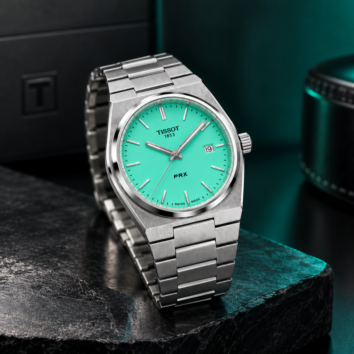 Tissot Men’s Luxury Watch – Stainless Steel Wristwatch