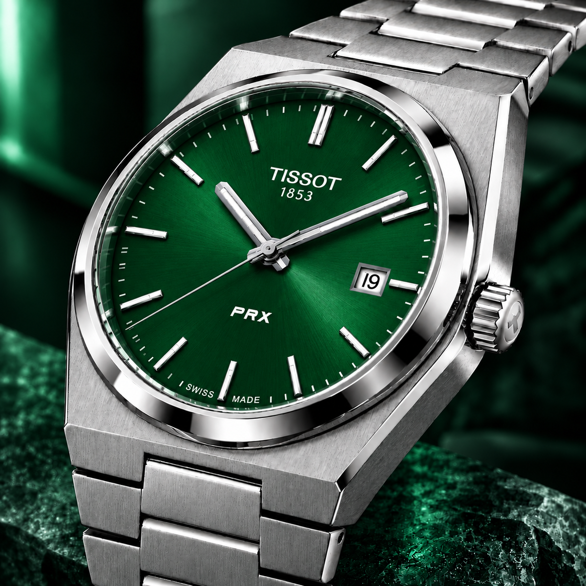 Tissot Men’s Luxury Watch – Stainless Steel Wristwatch