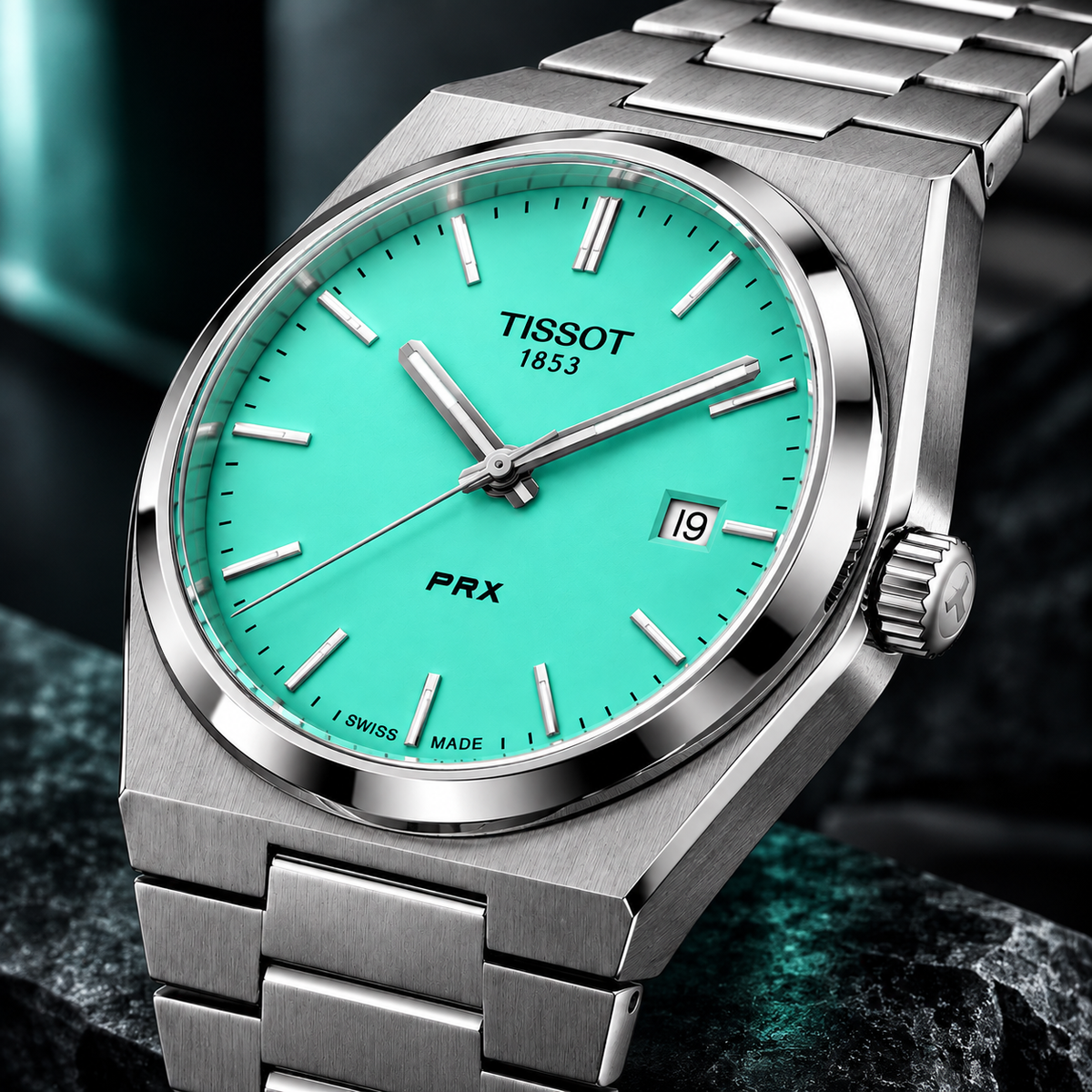 Tissot Men’s Luxury Watch – Stainless Steel Wristwatch