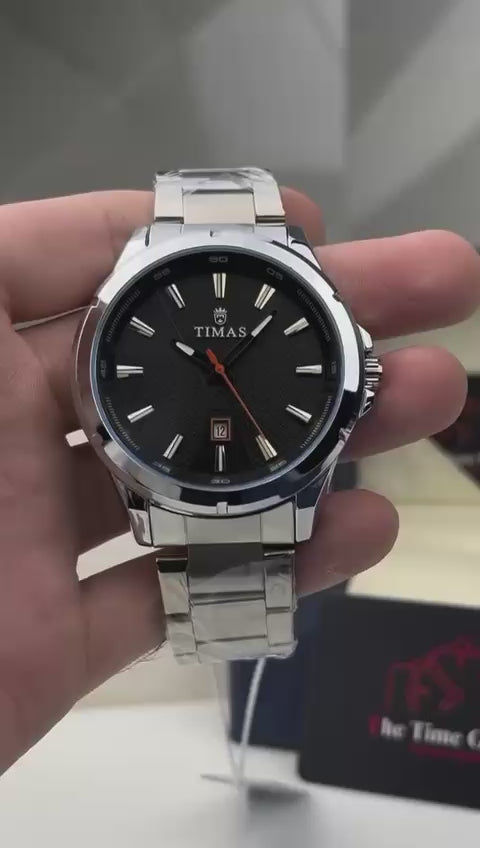 Stainless Steel Men’s Luxury Watch – Stainless Steel Wristwatch