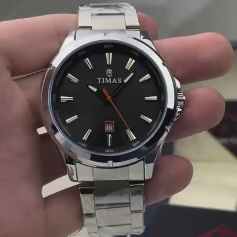 Stainless Steel Men’s Luxury Watch – Stainless Steel Wristwatch